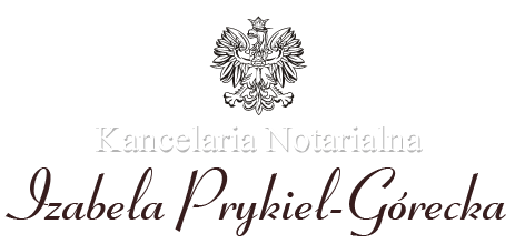Kancelaria Notarialna Izabela Prykiel-Górecka Notariusz